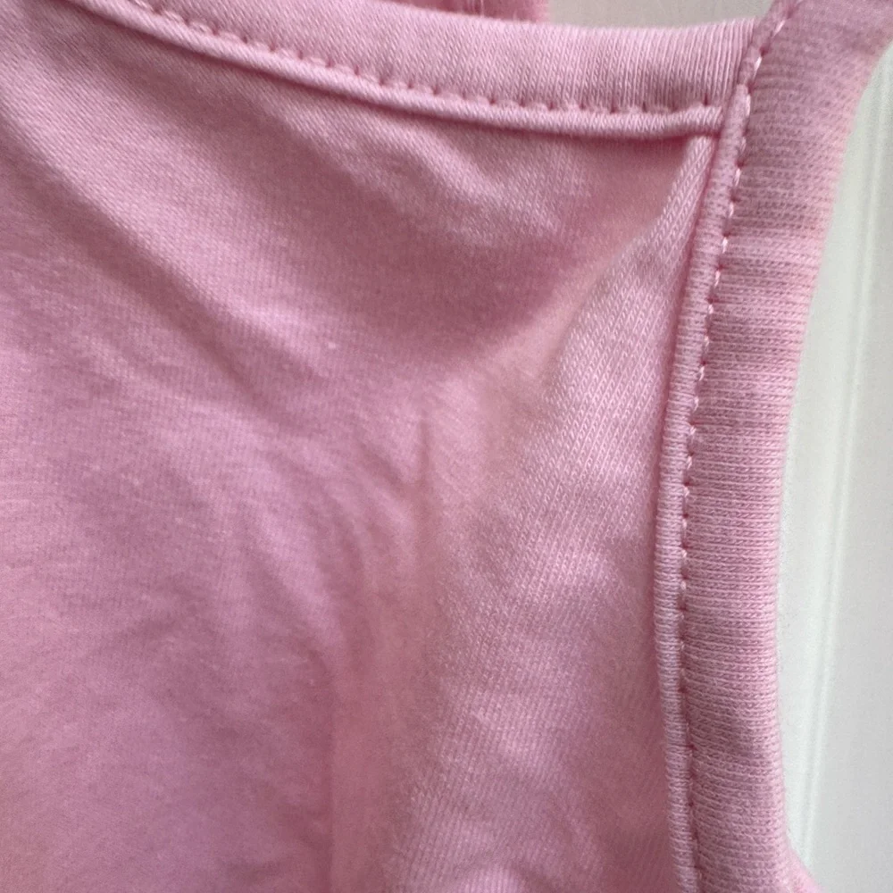 3T Girls Pink & Black Blessed Halter Camisole Top Blouse